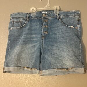 Old Navy Light Blue Jean Shorts